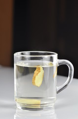 Selbstgemachter Ingwertee