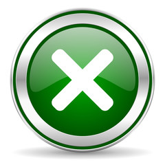 Obraz premium cancel icon