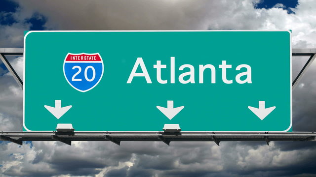 Atlanta - Interstate 20 Sign Time Lapse