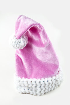 Pink Santa Hat