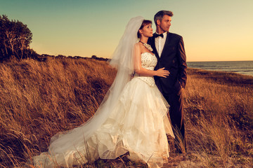 dream wedding couple