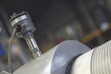 close up of a machine