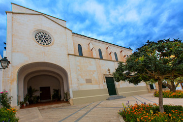 Fototapeta premium Menorca Ciutadella Monestir de Santa Clara monastery