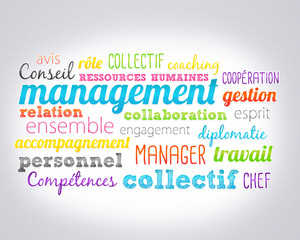 nuage de mots : management