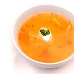 Vegetable soup.
