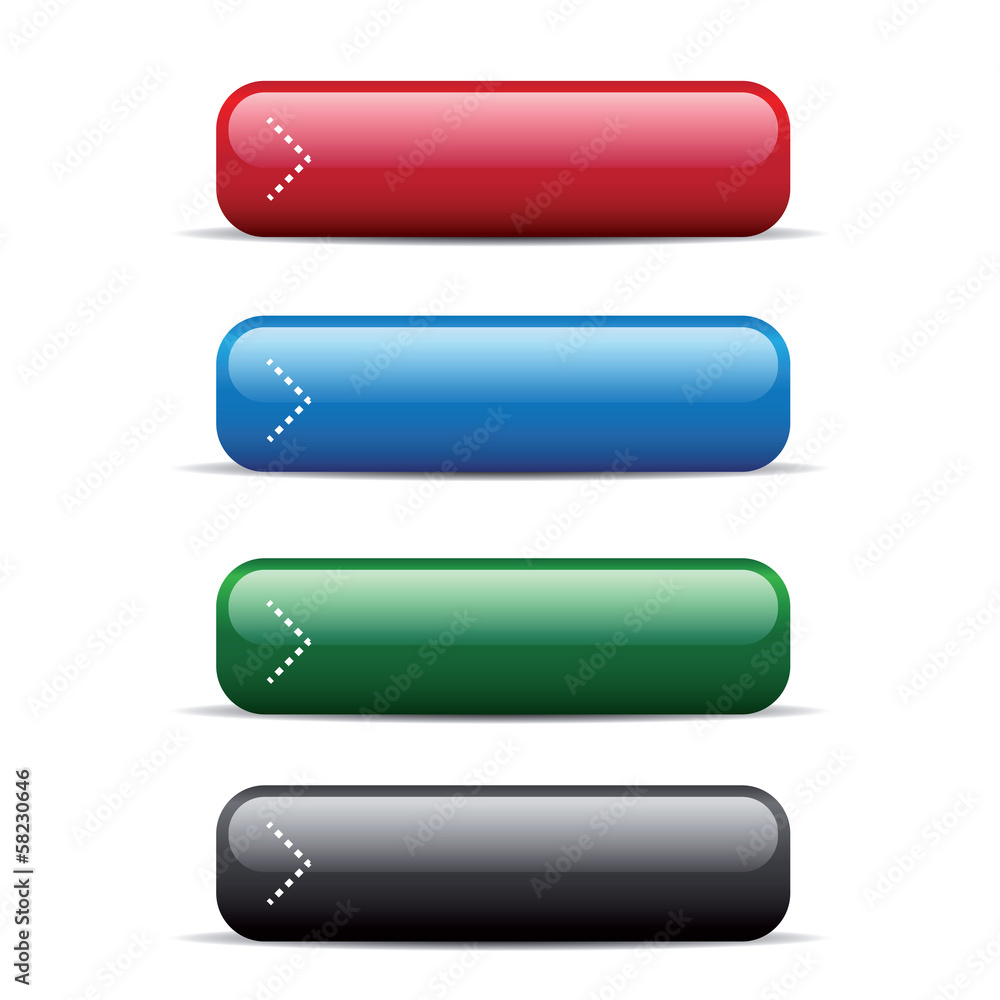 Poster empty vector button