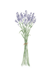 ラベンダーのブーケ