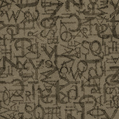 Designed background, letters