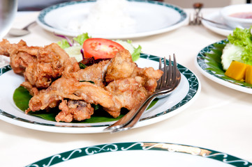 Thai fish fry
