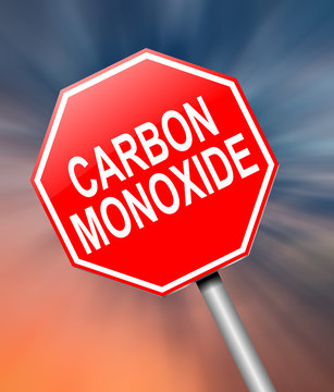 Carbon Monoxide Concept.