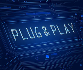 Plug and Play concept.