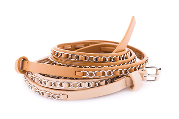 Fototapeta premium Stylish belts