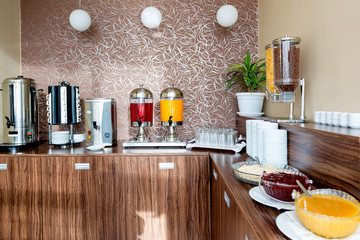 Buffet in the Restaurant