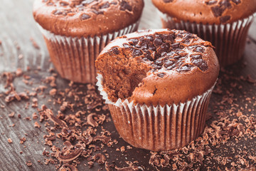 Chocolate muffins