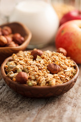 Granola Cereal with nuts