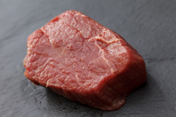 raw beef