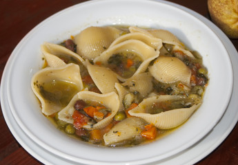 minestrone of pasta