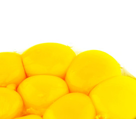 A group of egg yolks without egg whites