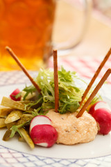 Obatzda  is a Bavarian cheese delicacy