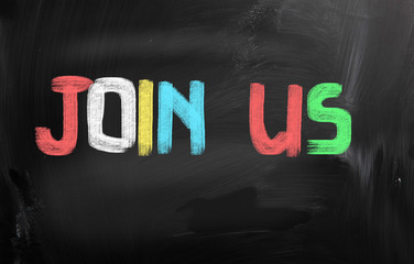 Join Us Concept