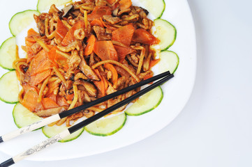 steamed vegetables