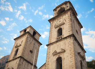 Fototapeta premium Cathedral of St Tryphon, Kotor, Montenegro