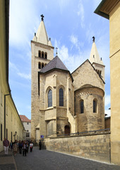 Fototapeta na wymiar Basilica and Cathedral of St. George.