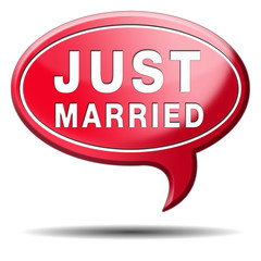 just married
