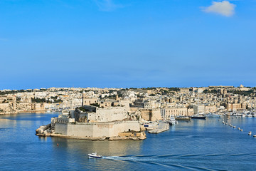 Fototapeta premium Grand Harbor in Valetta, Malta