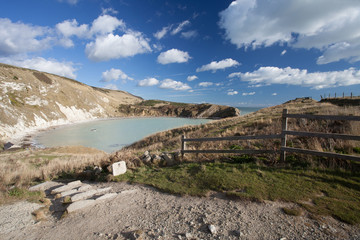 Lulworth Cove Dorset Coast England