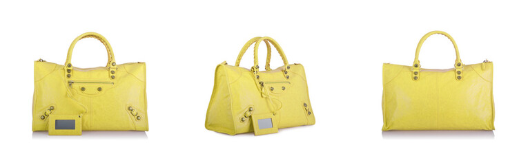 Woman bag isolated on the white background
