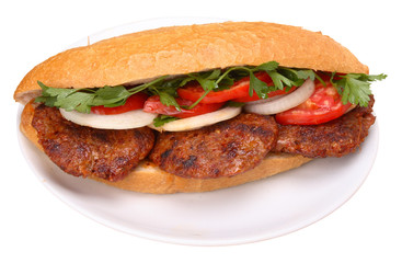 Ekmek Arası Acılı Köfte