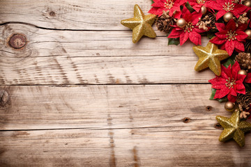 Fototapeta premium Christmas greeting card.