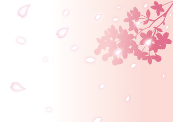 桜の舞い散る花びら