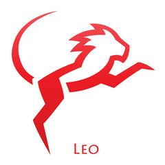 Simplistic Leo Zodiac Star Sign