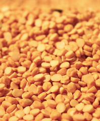 arahar daal closeup
