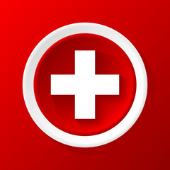 Medicine 3D Paper Icon