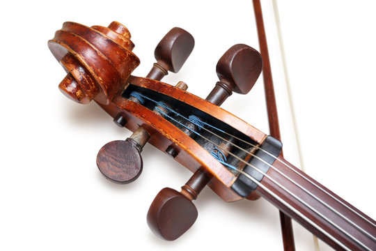 antique violoncello
