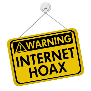 Warning of Internet Hoax