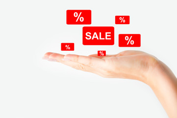 Catch catching sales concept