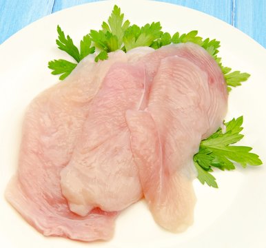 Filetes de pechuga de pollo