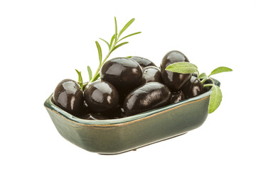 Black gigant olives