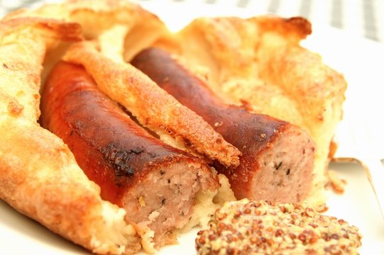 traditional toad in the hole