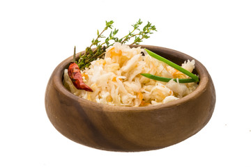 Fermented cabbage