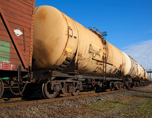 Fototapeta premium Cargo train