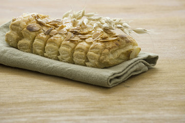 sweet pastry filled with chocolate