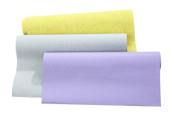 Wallpapers isolated on white