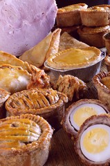 pies & pastries selection
