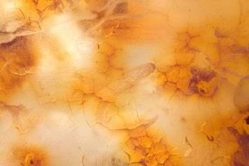 amber background or texture