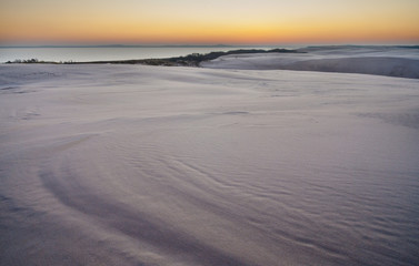 Fototapeta na wymiar Sand dunes landscape